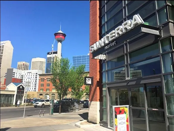 Apartment Coloursnest - Downtown Apt Spectacular View And Location Calgary Canada